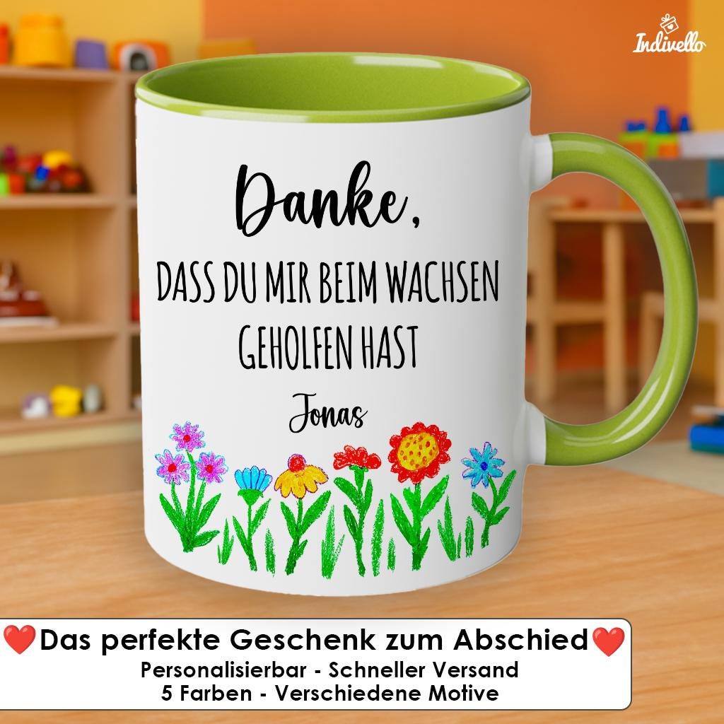 Tasse Erzieherin Geschenk Lehrerin