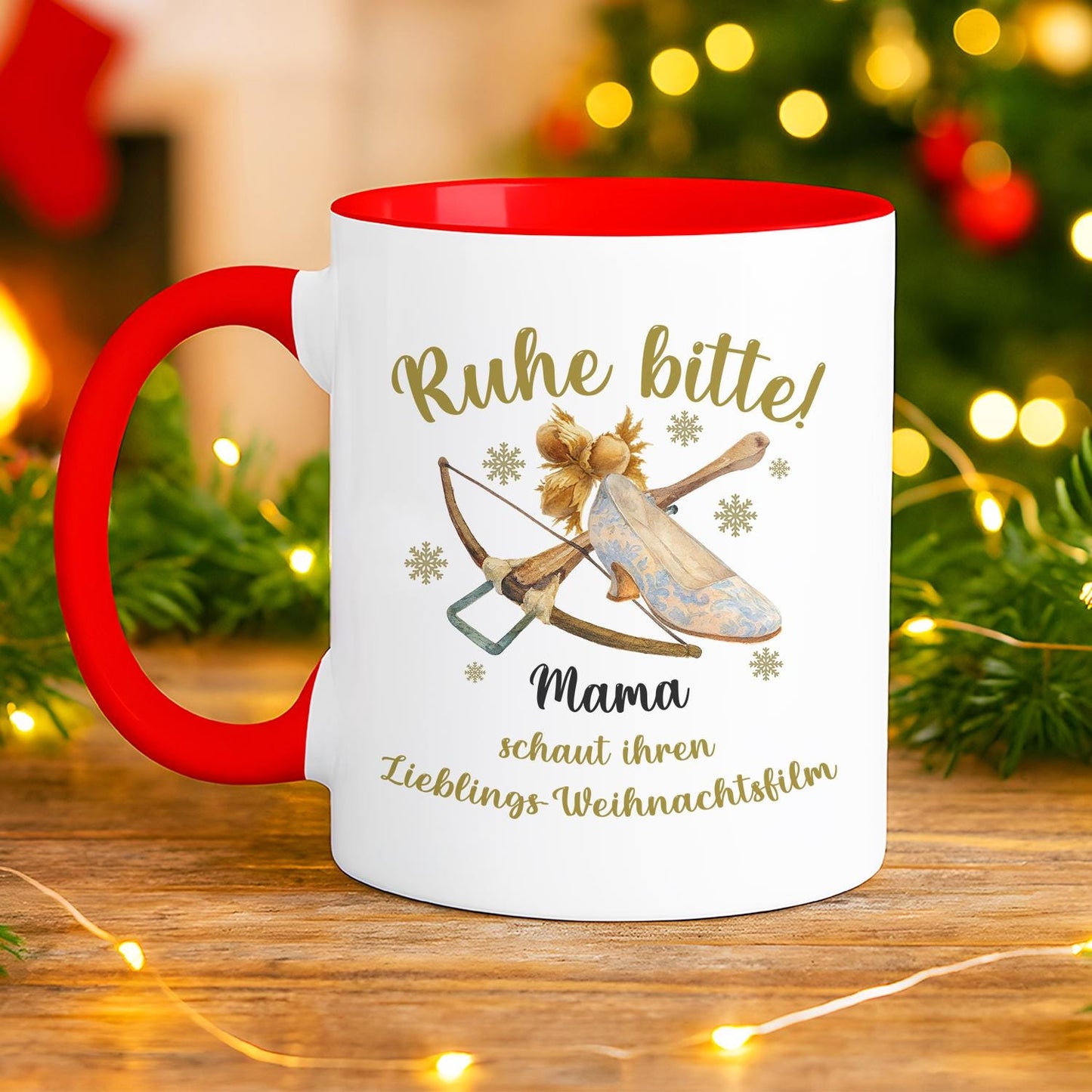 Thermobecher Weihnachtsfilm Mama