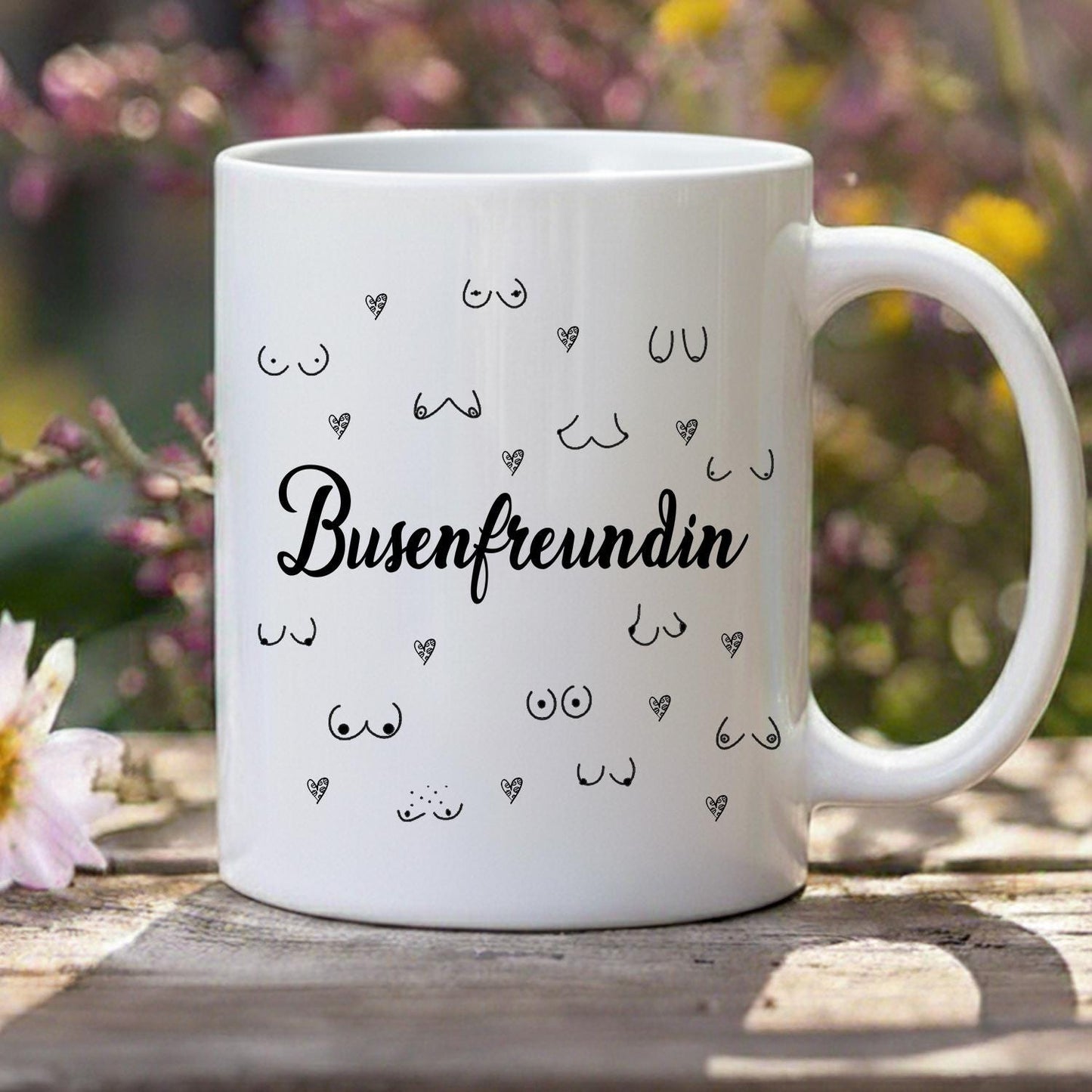 Beste Freundin Tasse Busenfreundin