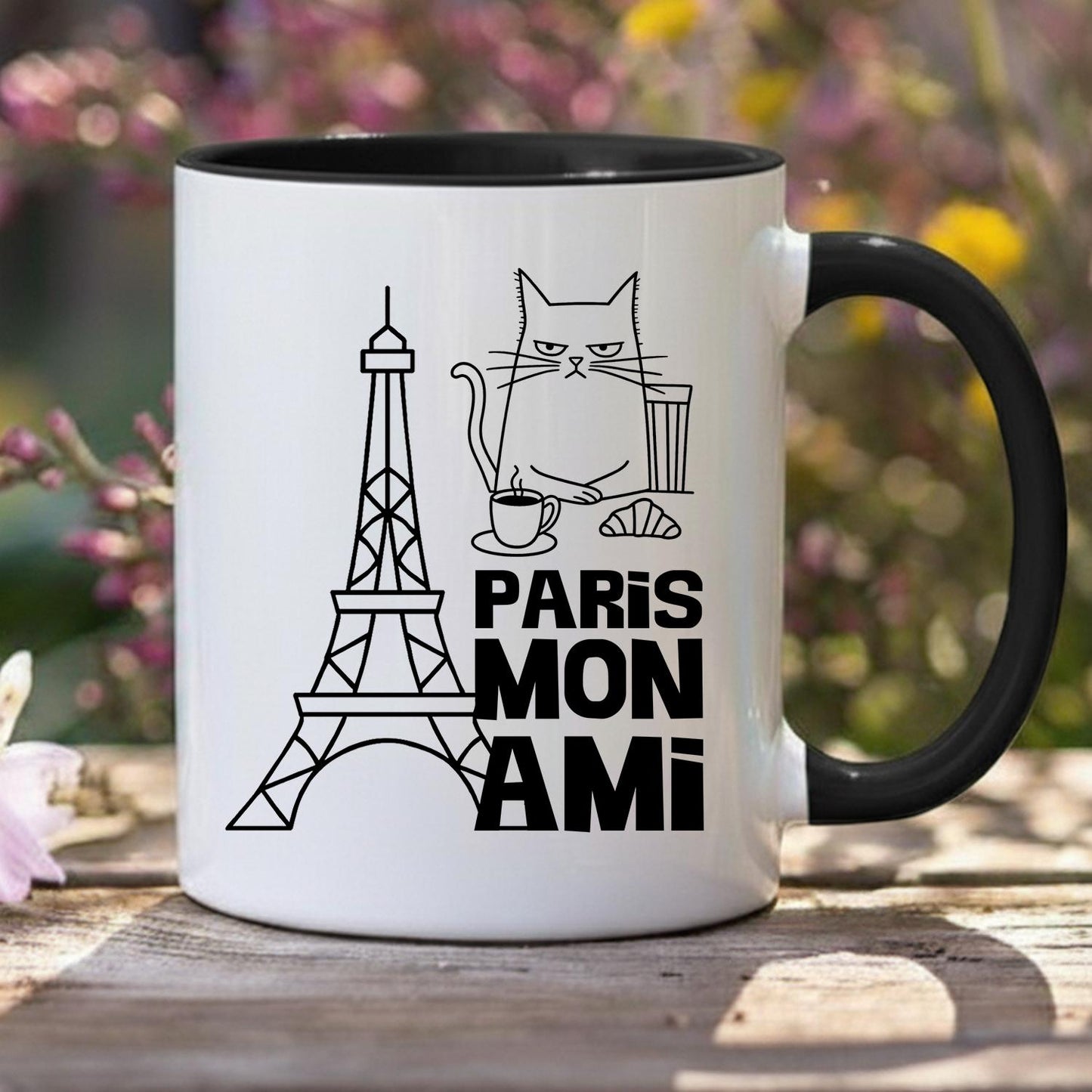 Paris Mon Ami Tasse Katze