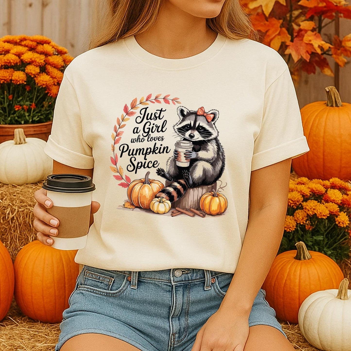 Waschbär Halloween Shirt