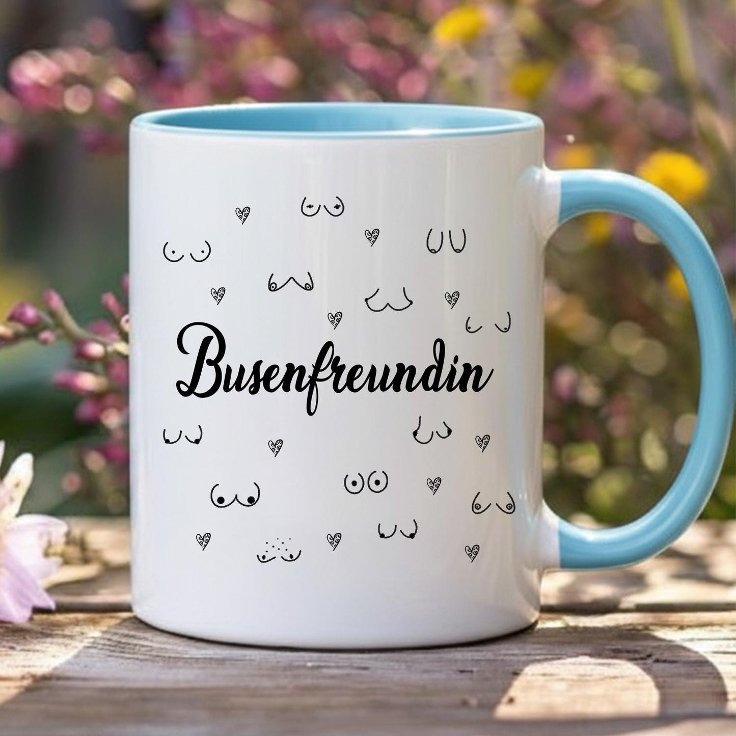 Beste Freundin Tasse Busenfreundin