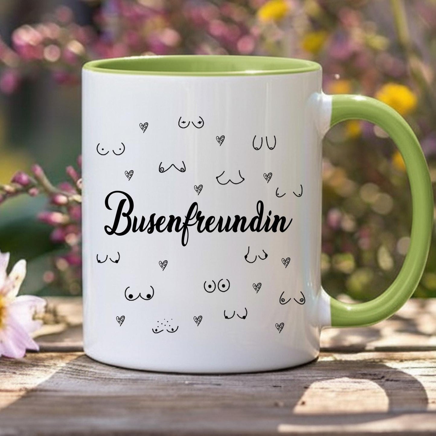 Beste Freundin Tasse Busenfreundin