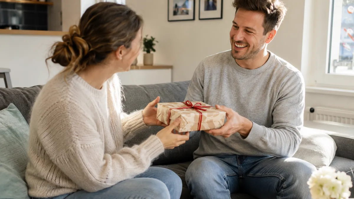 Geschenk zum 30. Geburtstag – Symbolbild