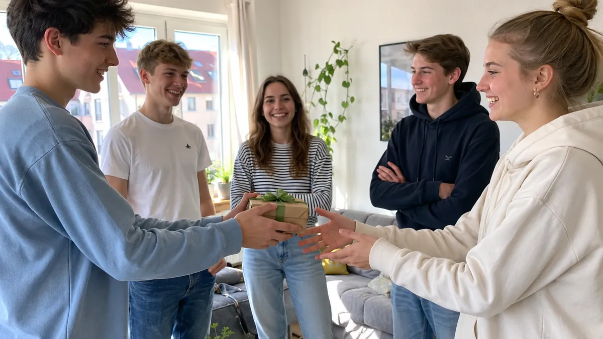 Geschenk zum 18. Geburtstag – Symbolbild