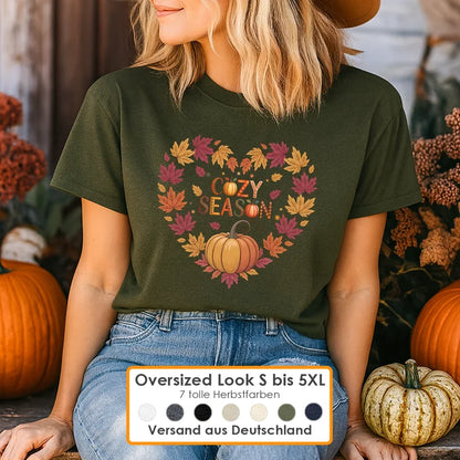 Herbst T-Shirt Cozy Season