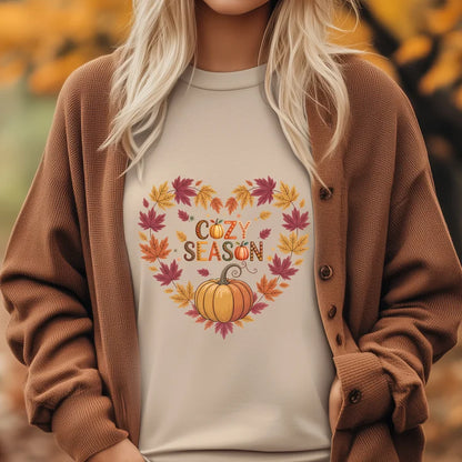 Herbst T-Shirt Cozy Season