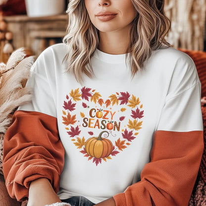 Herbst T-Shirt Cozy Season