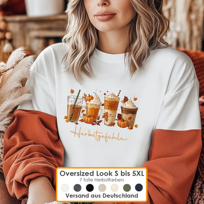Pumpkin Spiced Latte Shirt Damen
