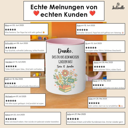 Personalisierte Tasse Lehrer & Lehrerinnen