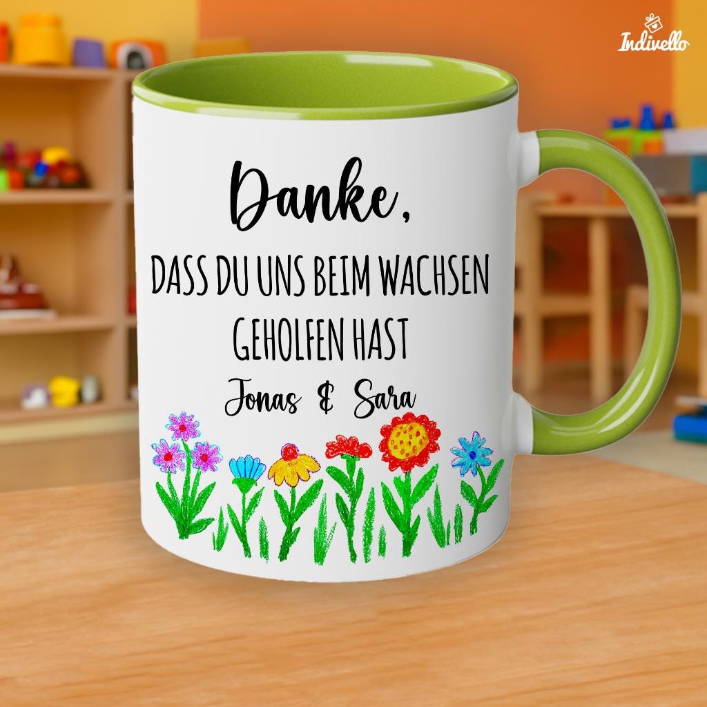 Tasse Erzieherin Geschenk Lehrerin