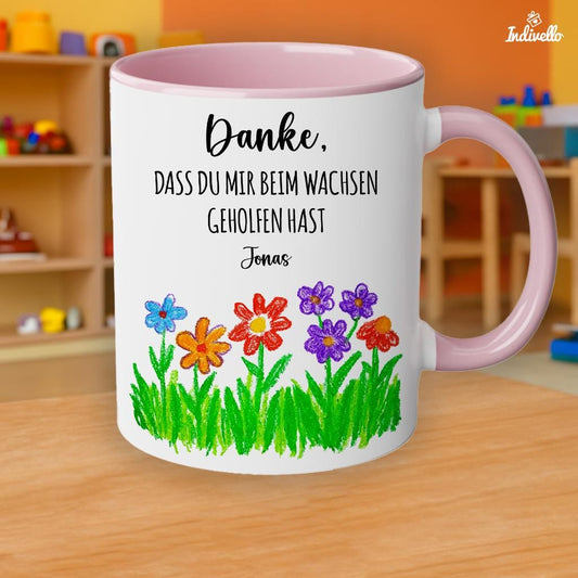 Personalisierte Tasse Erzieherin