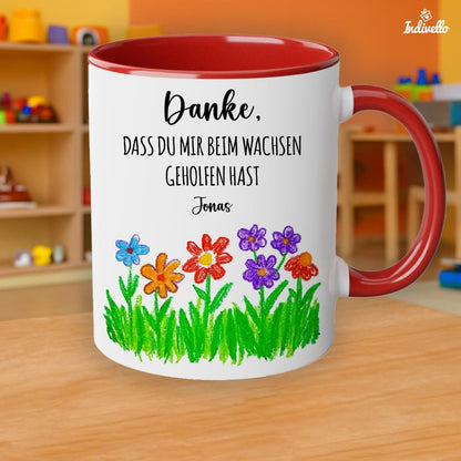 Personalisierte Tasse Erzieherin