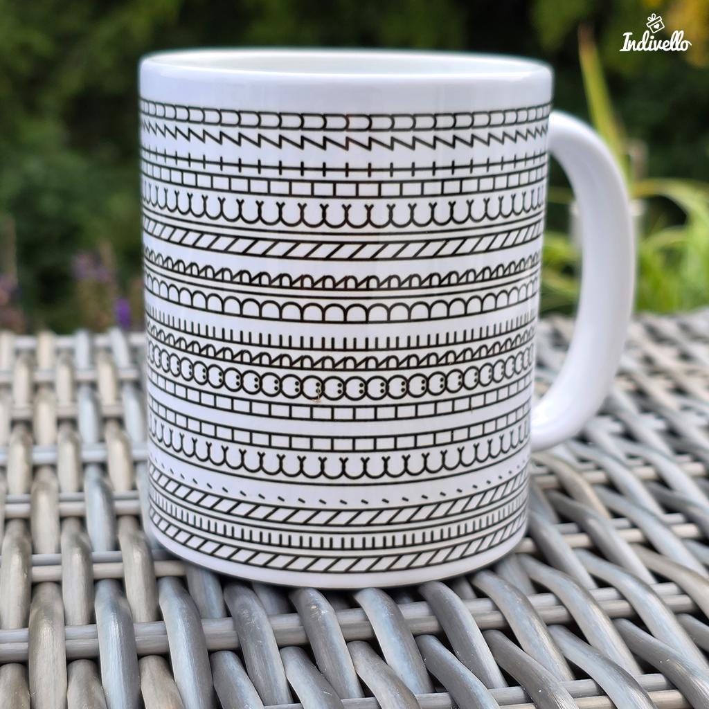 Kaffeetasse mit Geheimbotschaft