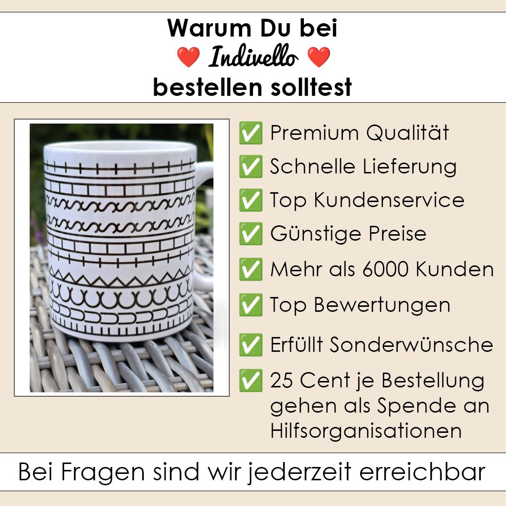 Kaffeetasse mit Geheimbotschaft