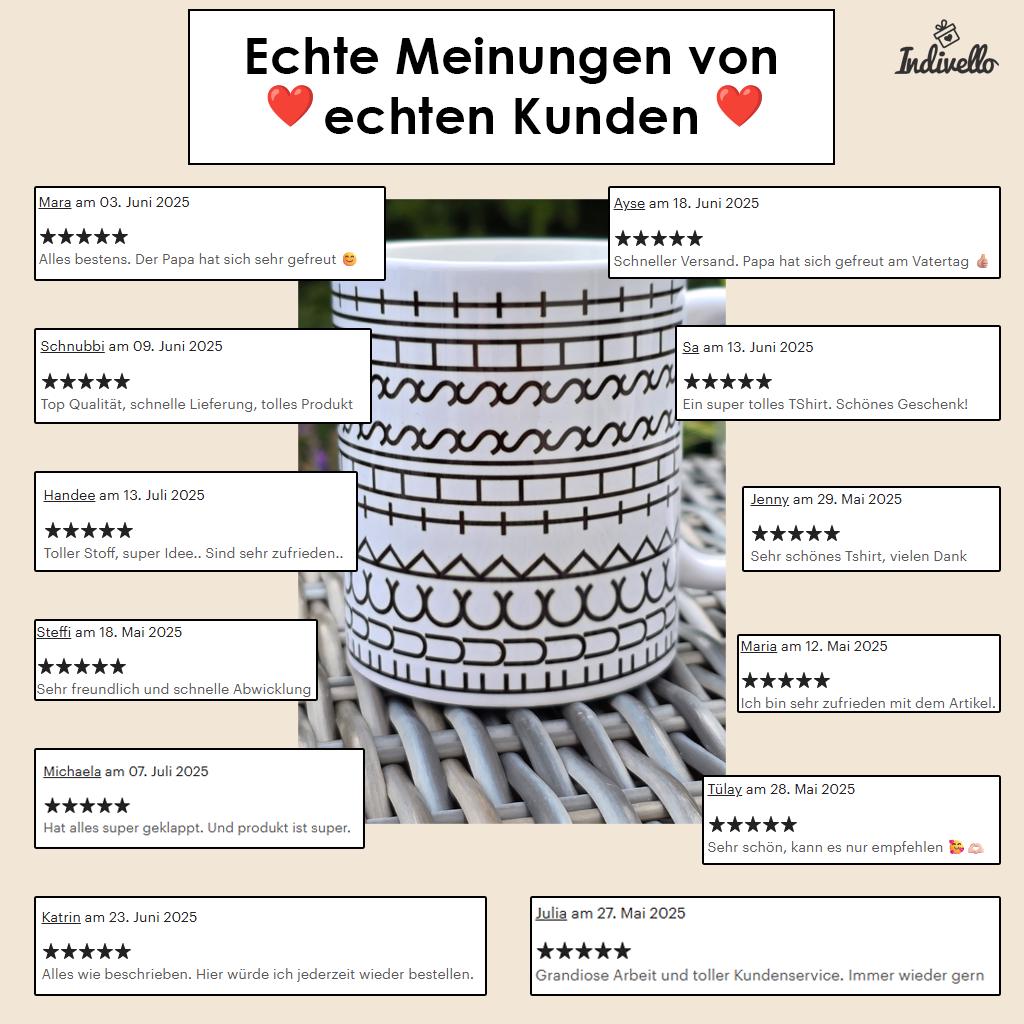 Kaffeetasse mit Geheimbotschaft