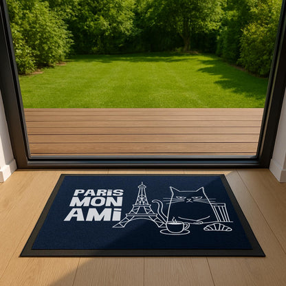 Fußmatte mit Katze Paris Mon Ami
