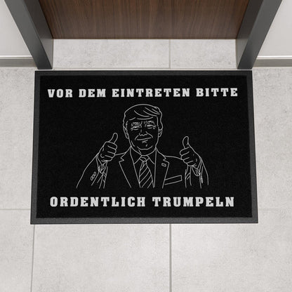 Lustige Fußmatte