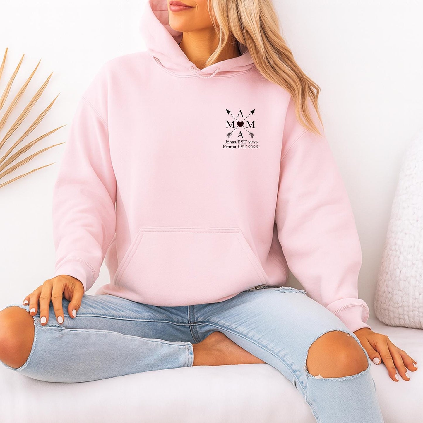 Hoodie für Mama personalisiert