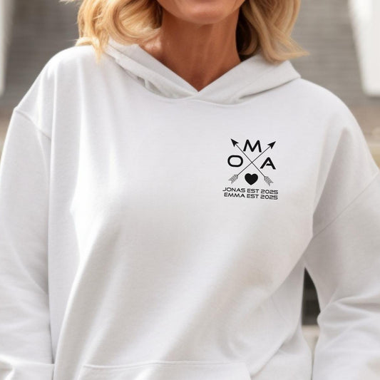 Personalisierter Hoodie für Oma