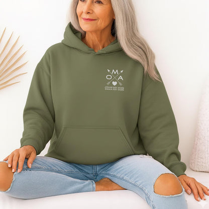 Personalisierter Hoodie für Oma