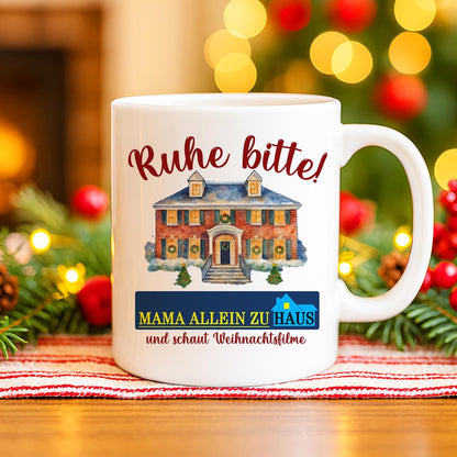 Emaille Tasse Weihnachtsfilm