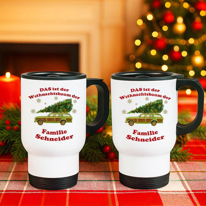 Lustige Weihnachtstasse personalisiert
