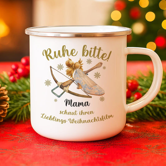 Tasse Weihnachtsfilm Mama