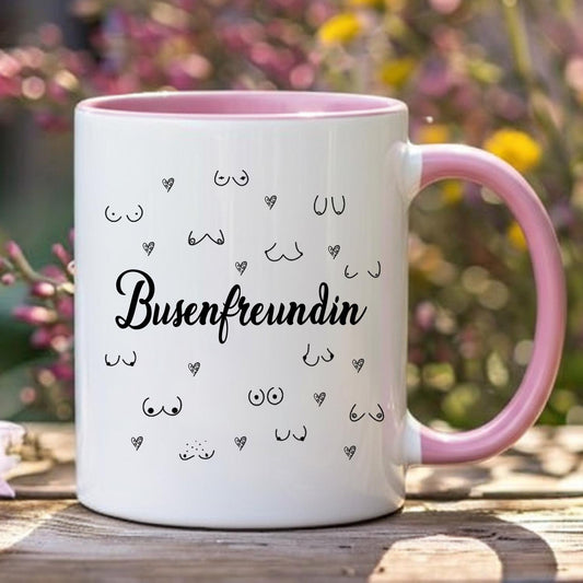 Beste Freundin Tasse Busenfreundin