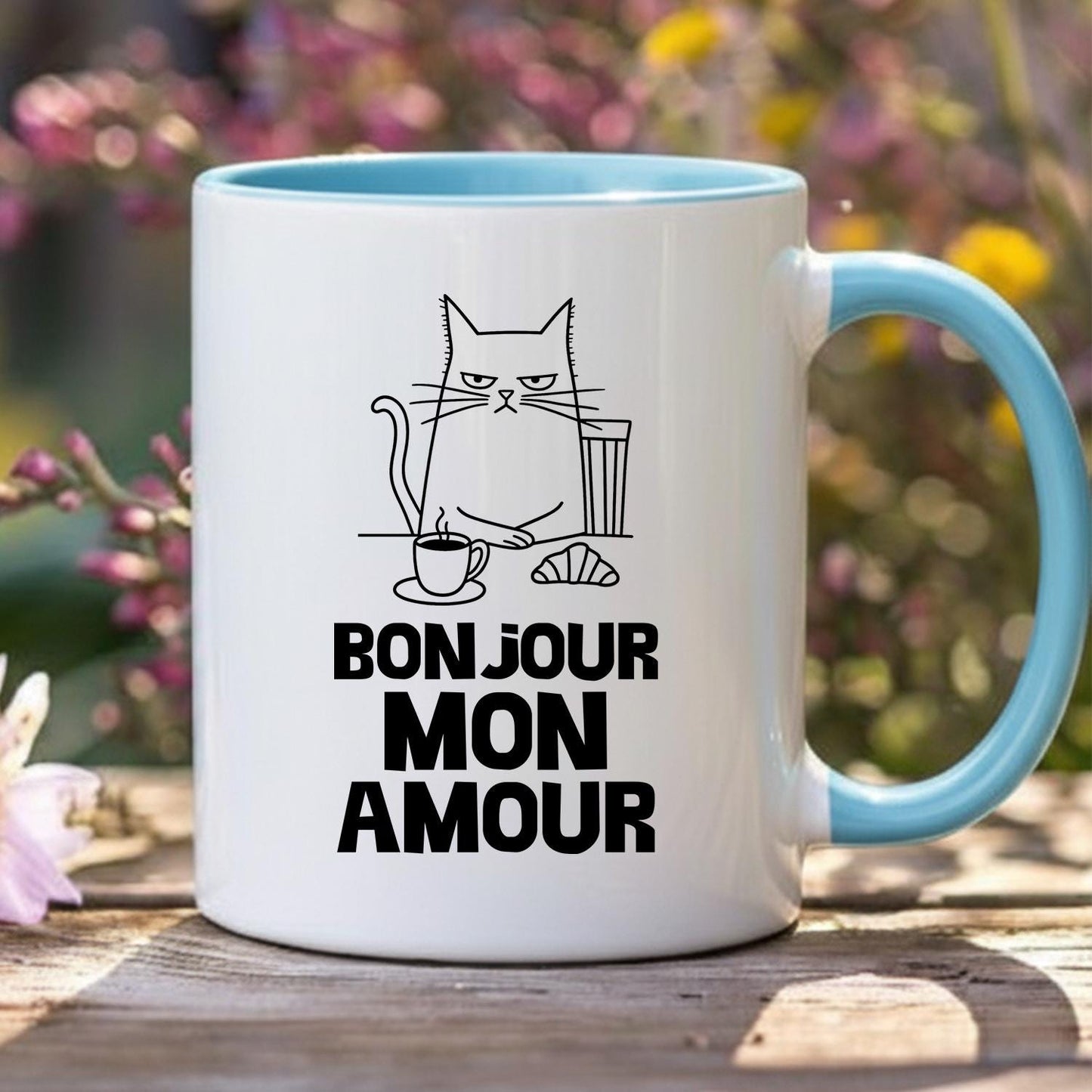 Bonjour Mon Amour Tasse