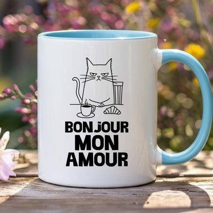 Bonjour Mon Amour Tasse