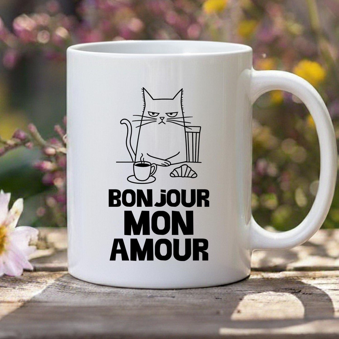 Bonjour Mon Amour Tasse