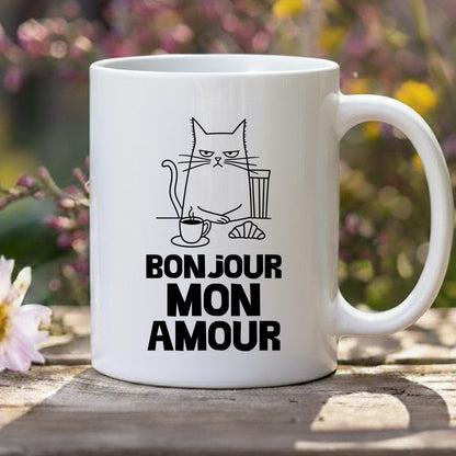 Bonjour Mon Amour Tasse