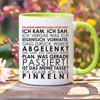 Lustige Tasse Arbeitskollege