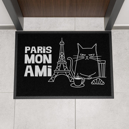 Fußmatte mit Katze Paris Mon Ami