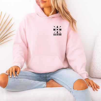 Geburtsdaten Hoodie MAMA