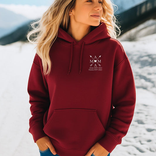 Hoodie für Mama personalisiert