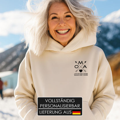 Personalisierter Hoodie für Oma