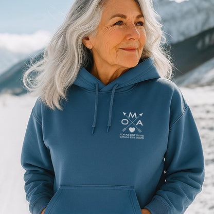 Personalisierter Hoodie für Oma