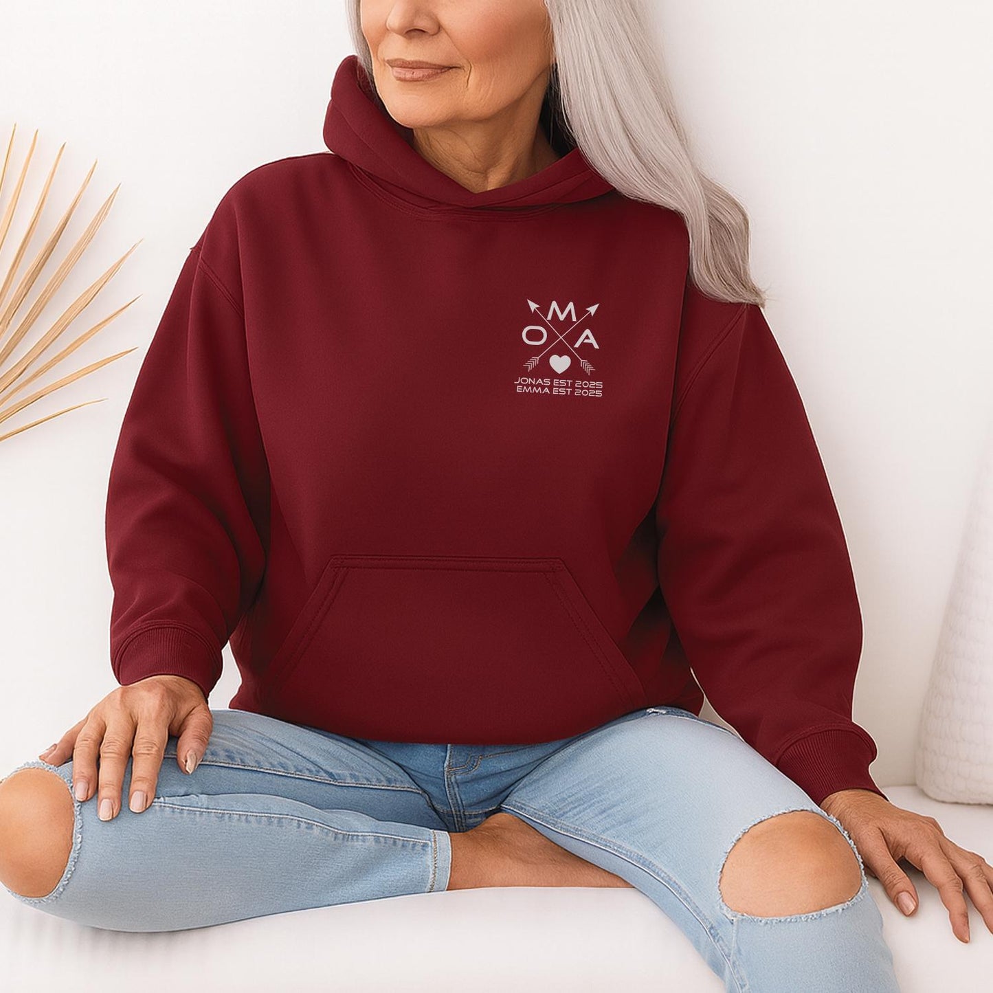Personalisierter Hoodie für Oma