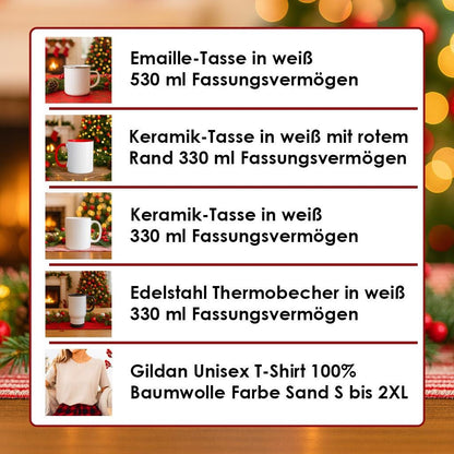 Emailletasse Eichhörnchen Alarm