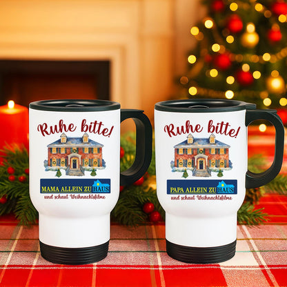 Emaille Tasse Weihnachtsfilm