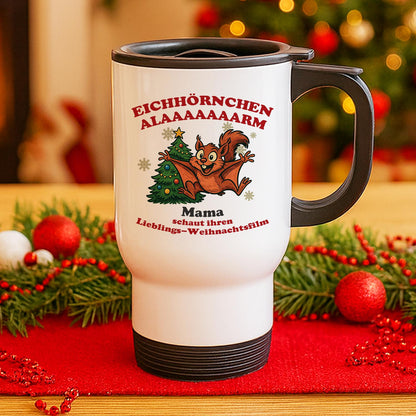 Emailletasse Eichhörnchen Alarm