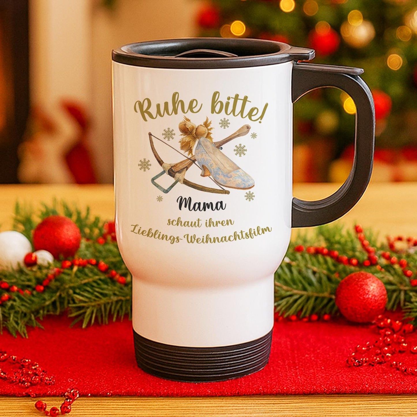 Tasse Weihnachtsfilm Mama