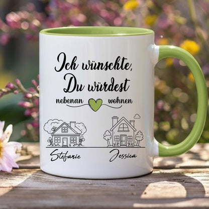 Personalisierte Tasse Beste Freundin