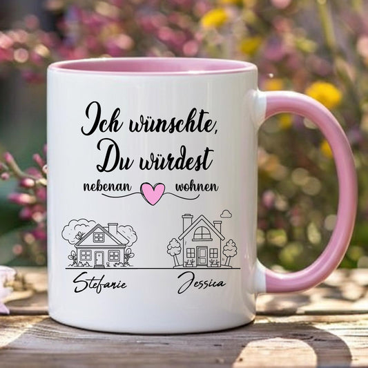 Personalisierte Tasse Beste Freundin