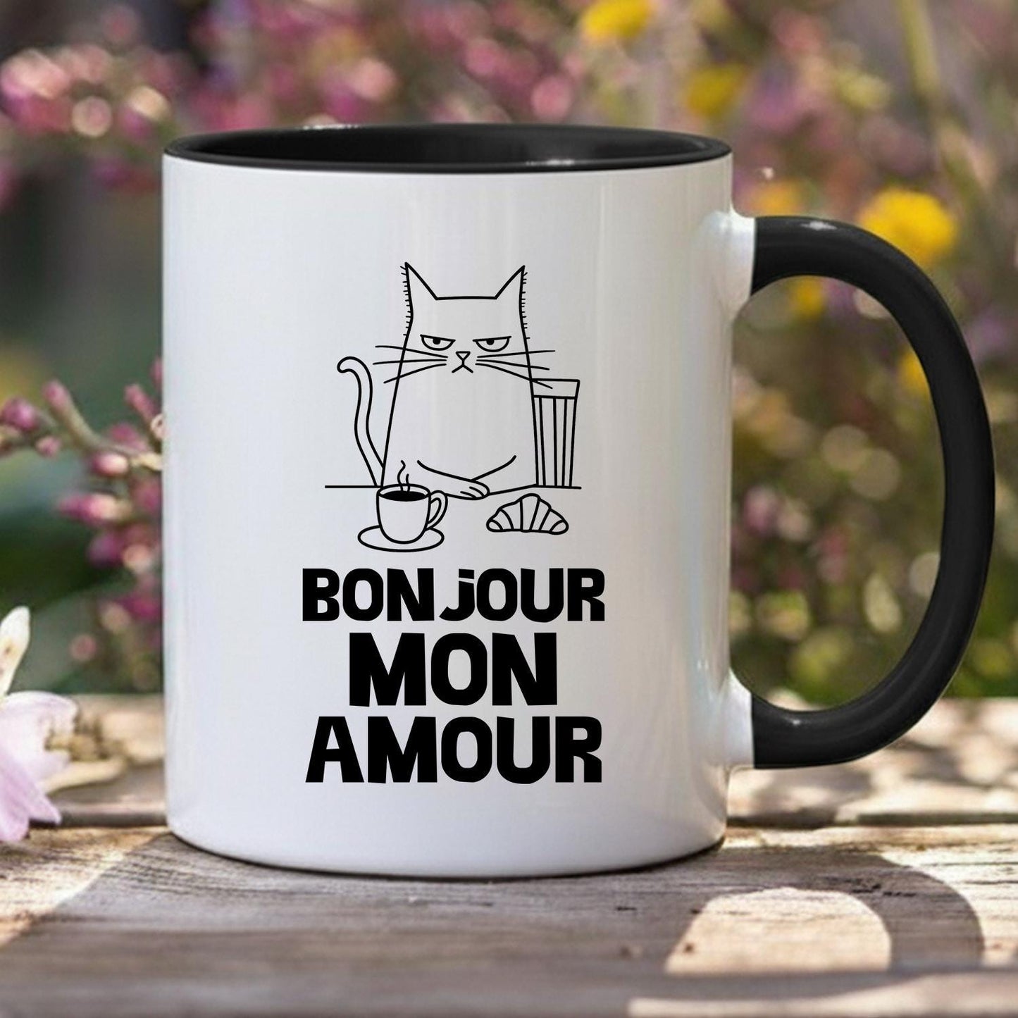Bonjour Mon Amour Tasse