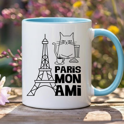Paris Mon Ami Tasse Katze