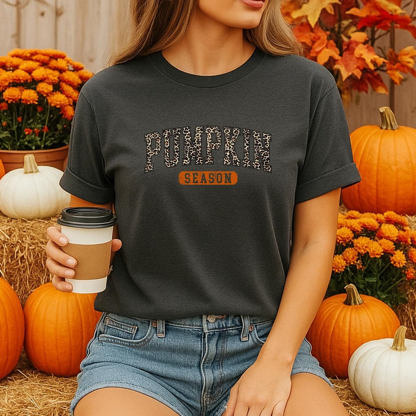 Halloween Pumpkin Shirt Oversized