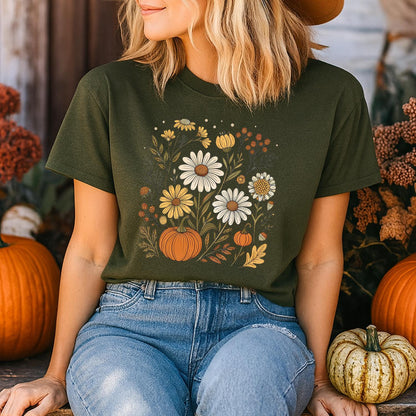 Florales Herbst Shirt
